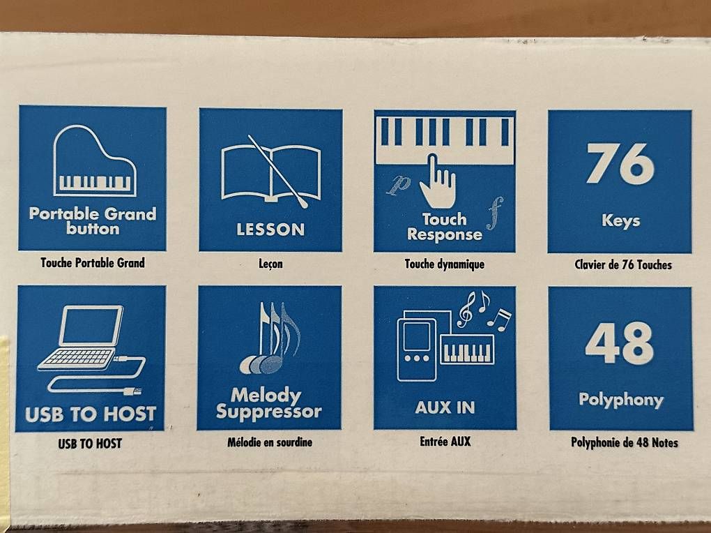 Strumenti musicali: Keyboard Yamaha PSR-EW300 – Nuovo (secondo la descrizione) da St. Gallen venduto da australia_2023 3