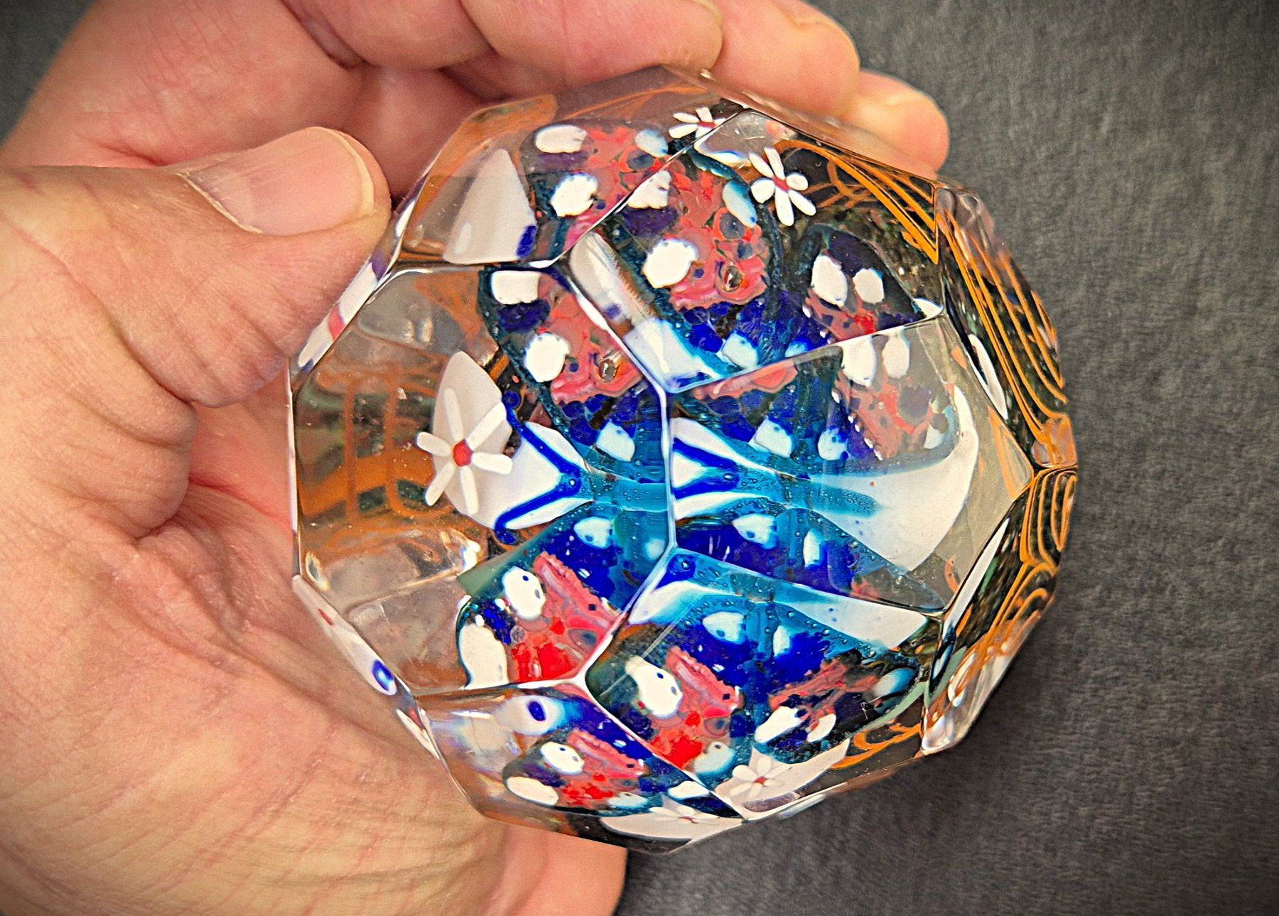 Bicchieri: Art glas Paperweight / Briefbeschwerer – Usato da Zürich venduto da brinkosos 3