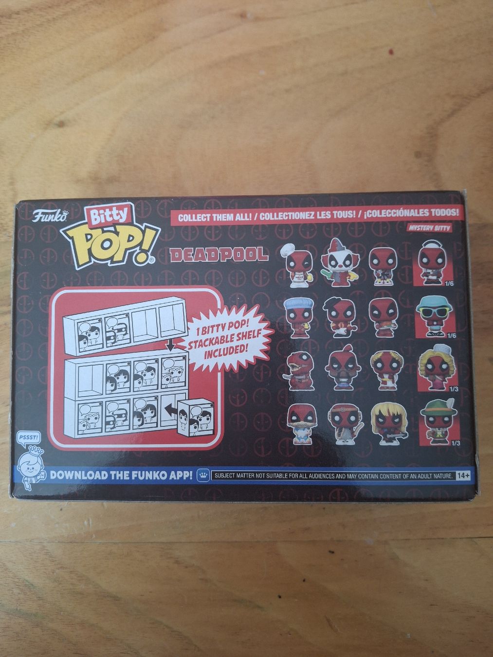 Funko Figuren: Bitty Pop Deadpool 4er mit Mystery  – Neu (gemäss Beschreibung) aus Alpnach Dorf von dek_s78g 1