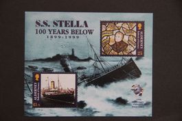 Alderney 1999 - S.S. Stella - 100 years below 1899-1999**