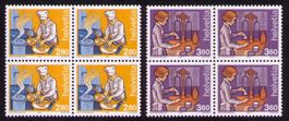 1992_821+822_Berufe_2.80 Koch+3.60 Apothekerin_Vb KW 79 ! **
