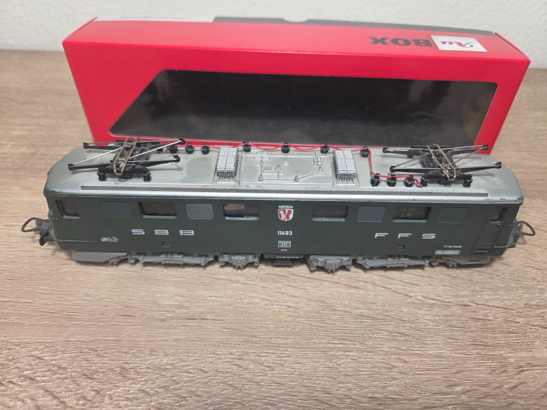 Lima Modellini di ferrovie: Lima 11493 E-Lok SBB H0 – Usato da St-Aubin-Sauges venduto da Lo_Go 4