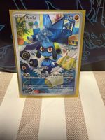 Riolu Gallery Art - Top Zustand - Karmesin und Purpur