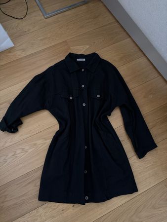 Veste chemise Stella Milani noire en bon état