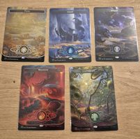 Unfinity: MTG Magic - Full Art Mana Set V1 GALAXY FOIL (EN)