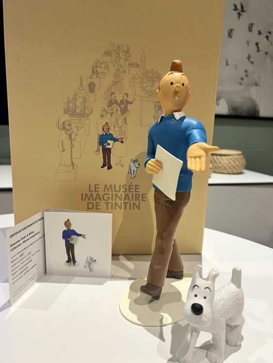 Statuette Abdallah & Zorrino du Musée Imaginaire de Tintin - BD Objet