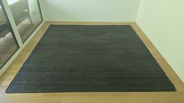 House Doctor Teppich 250x250 dunkelgrau