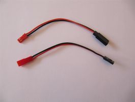 Modellbau NEUE  RC-Adapterkabel  JST St/Bu- JR St/B