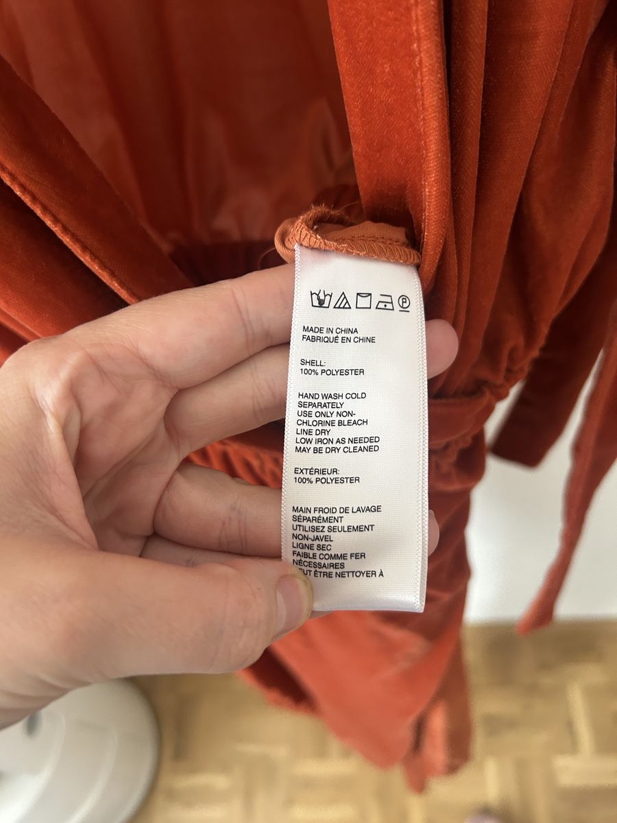 Tute: Wunderschöner kupferfarbener Overall aus Samt – Usato da Zürich venduto da Seraphine_1302 2