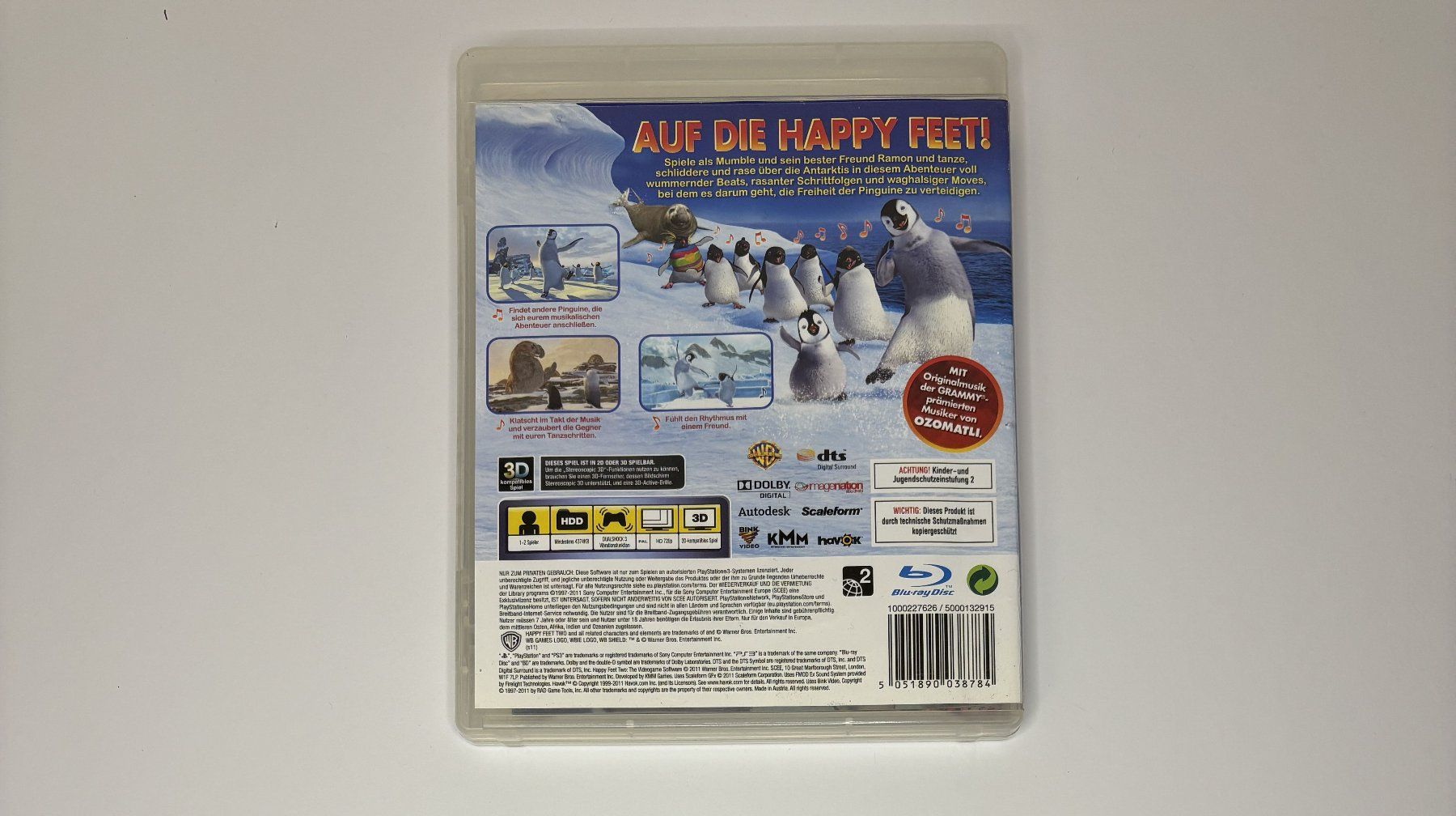 Spiele: PS3 - Happy Feet 2 – Gebraucht aus Allschwil von Bullach 2