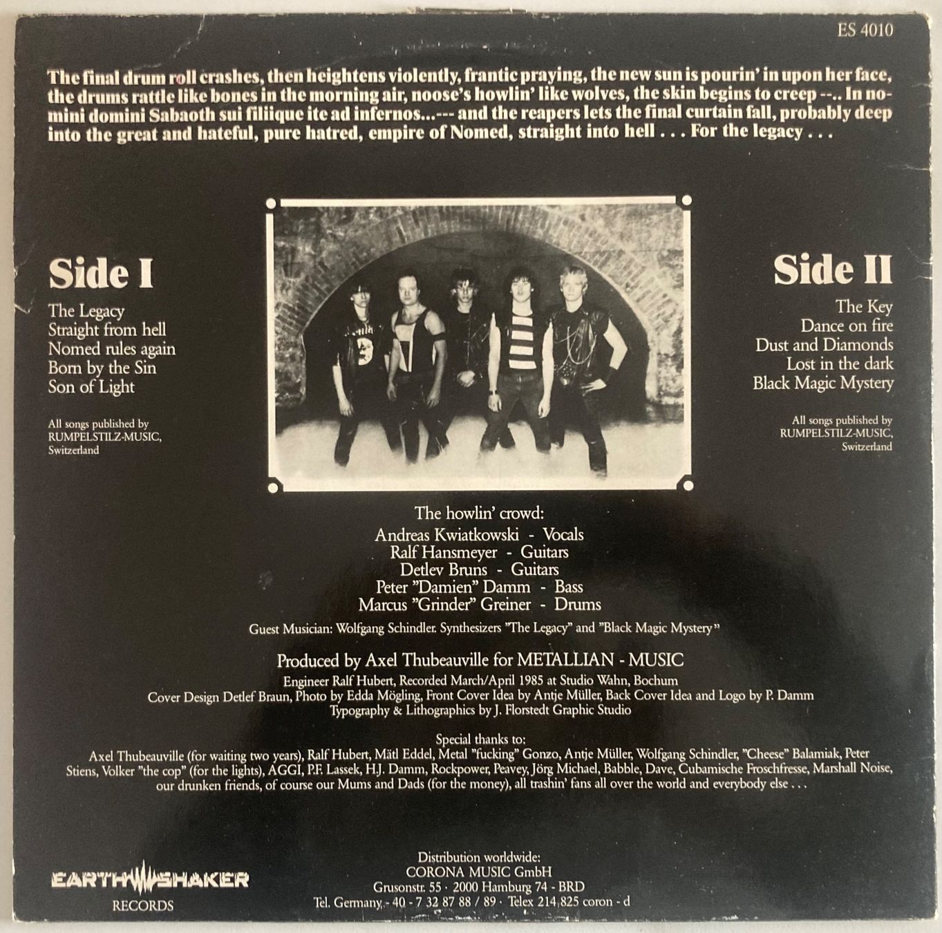 Dischi in vinile: XXARON - THE LEGACY – Usato da Poliez-Pittet venduto da Newtown-Records 1