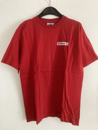 Rotes Swisslos T-Shirt, Grösse M, Top Zustand für den Sommer