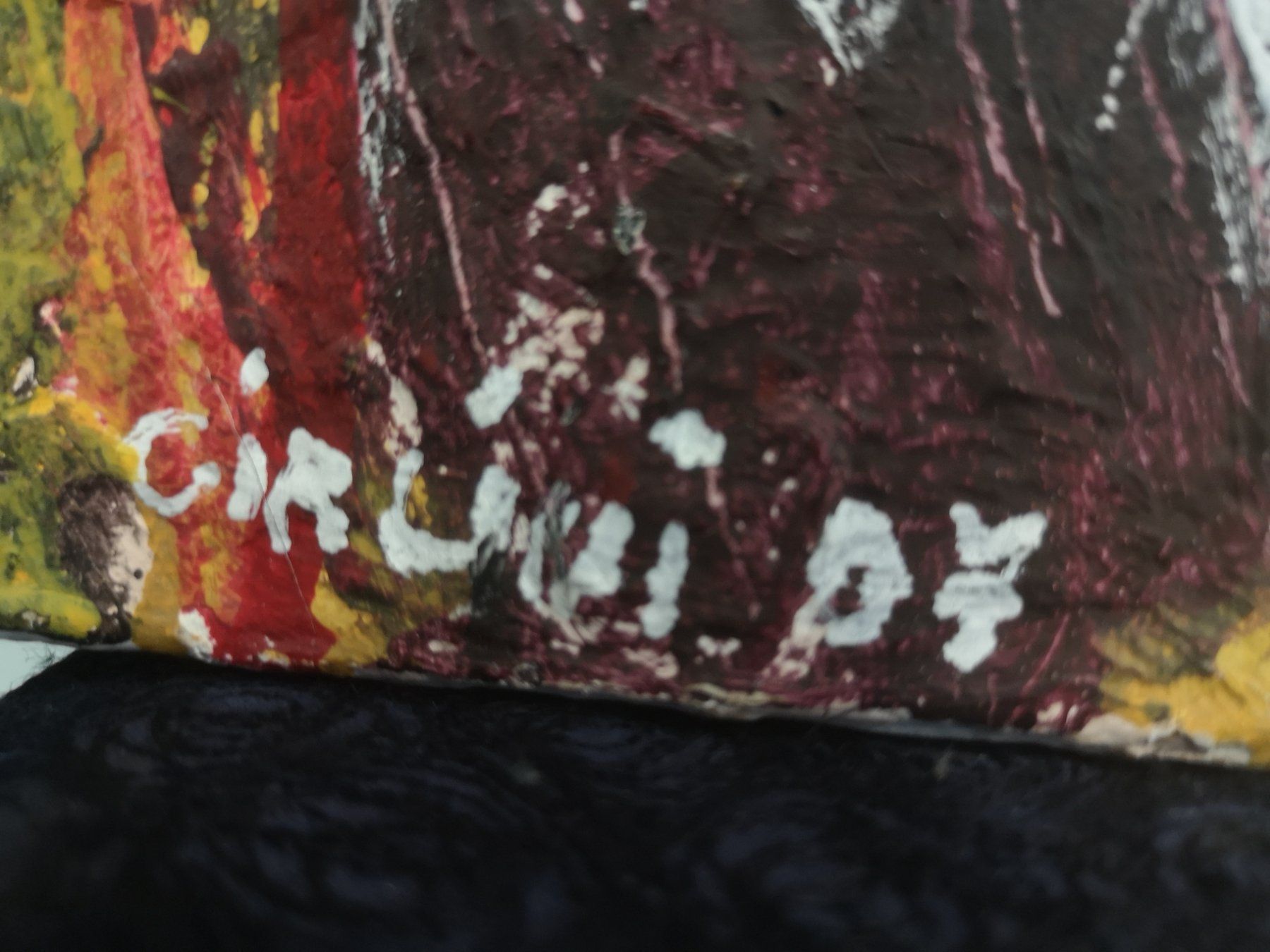 Gemälde: HUILE SUR TOILE SIGNÉE ET DATÉE 07 – Gebraucht aus Genève von Qanil77 4