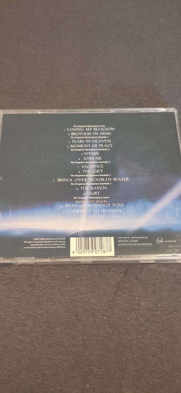 CDs: Gregorian - The Masterpieces  – Gebraucht aus Zürich von Heldel 2