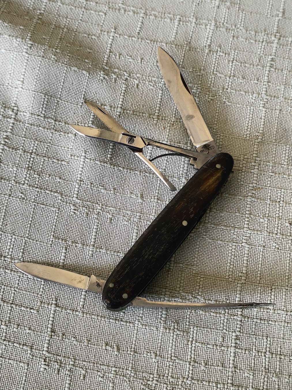 Victorinox Coltelli tascabile: Altes Horn Sackmesser INOXYD – Usato da Brugg AG venduto da Ente015 4