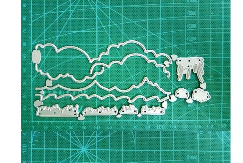 Sciablone: Neues  Stanzschablonen-Set Landschaft – Nuovo e nell'imballaggio originale da Effretikon venduto da wenuss 3