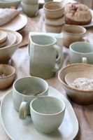 Becher «Valence» aus Porzellan, Höhe 7 cm