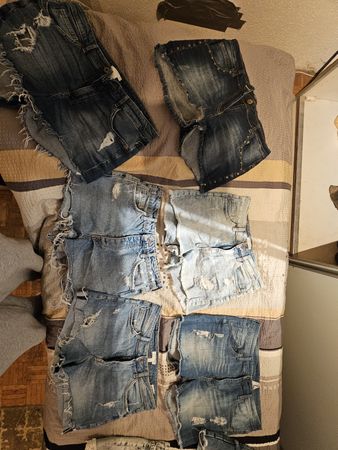 lot de short a 5 franc pièces