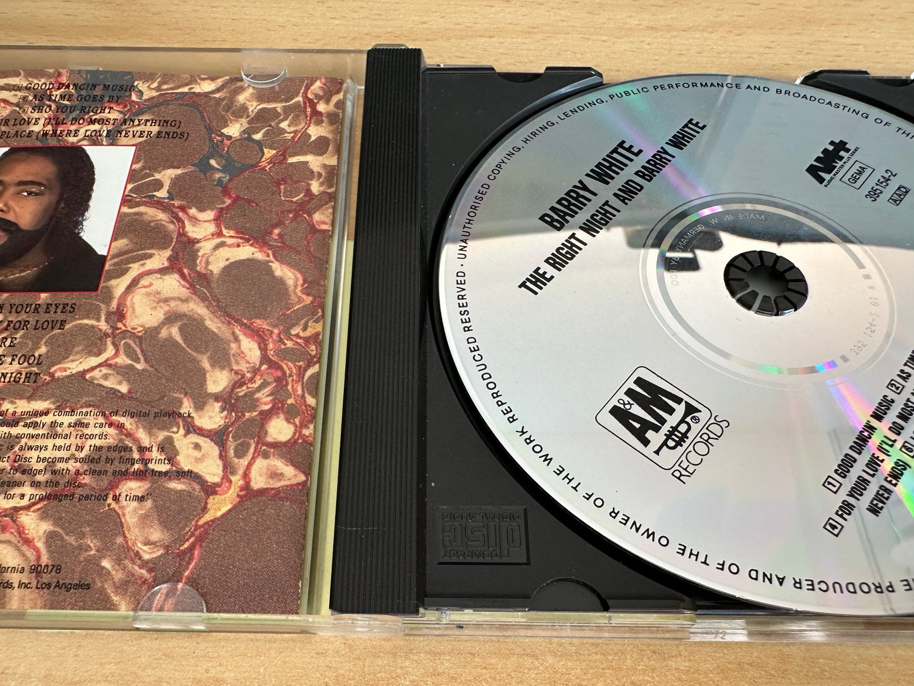 CD: Barry White – The Right Night & Barry White – Usato da Rikon im Tösstal venduto da Alpenmutz 2