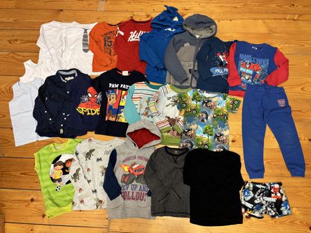 Kleiderpaket Jungs, Grösse 110/116