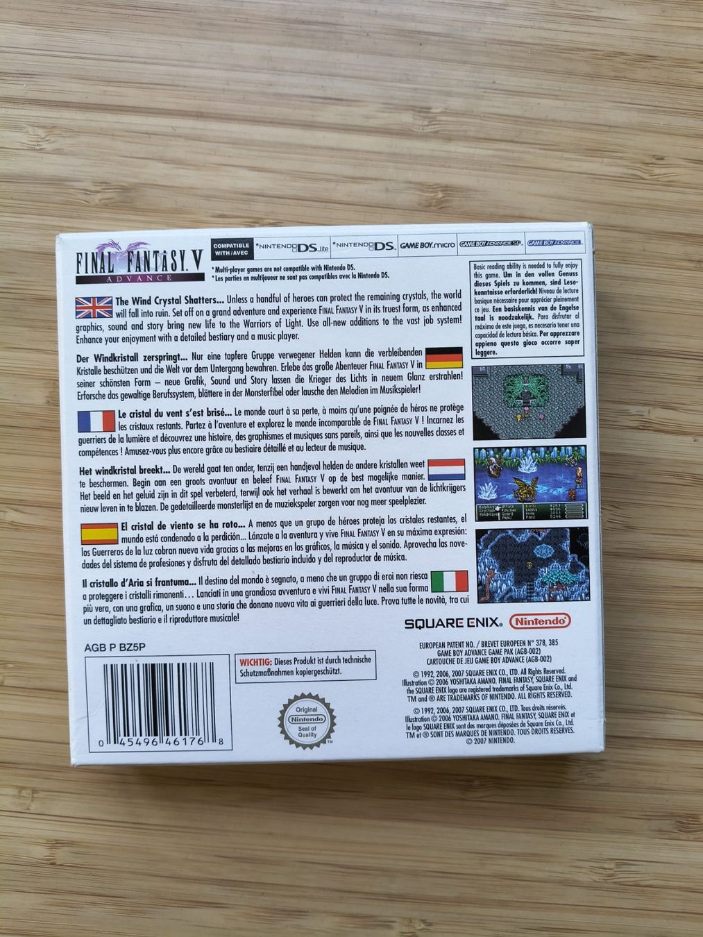 Spiele: Final Fantasy V Advance (GBA) – Gebraucht aus Riedholz von ste_96cd 1