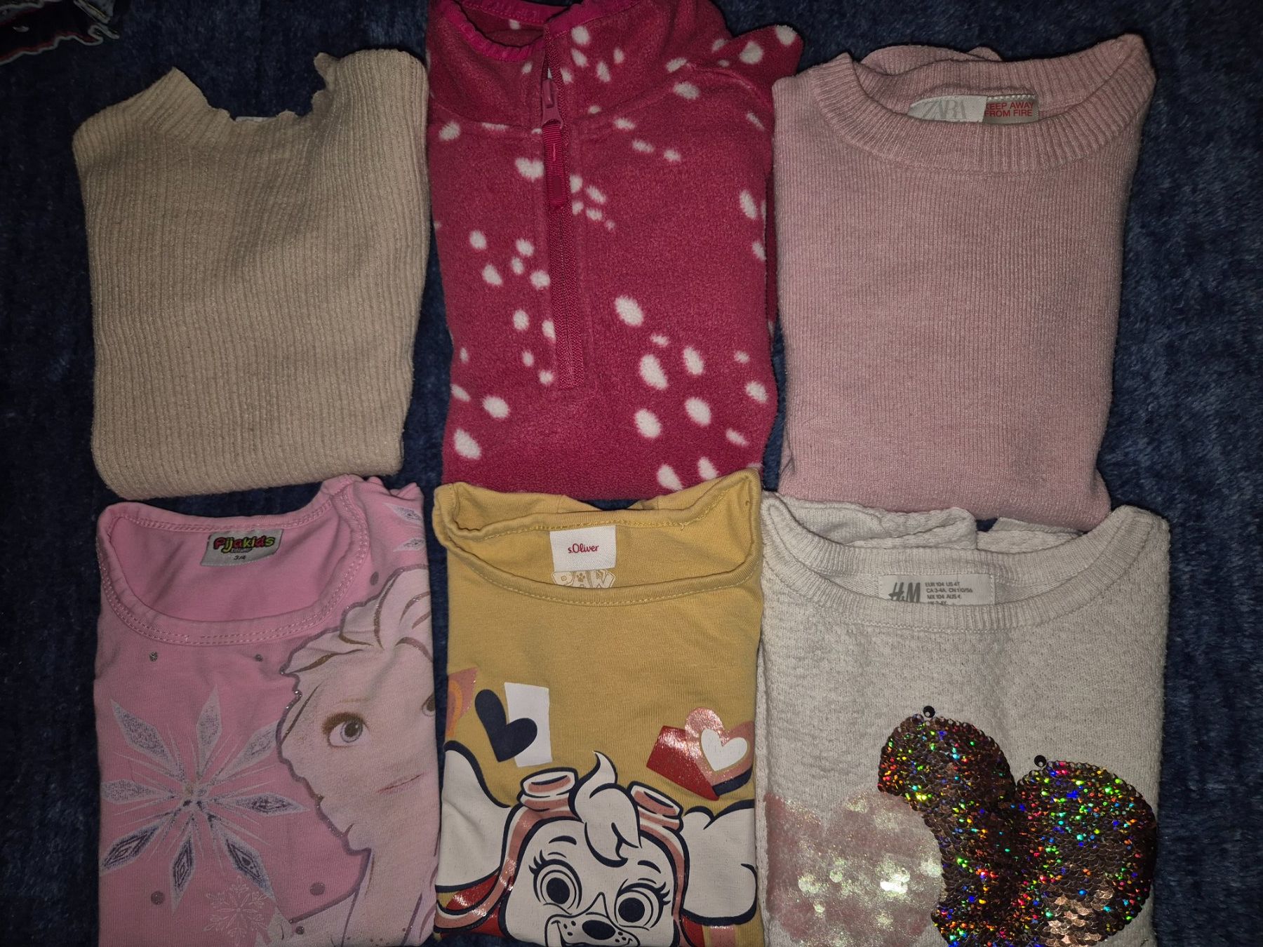 Zara Maglioni & Felpe: 8x Mädchen Pullover Gr. 104 – Usato da Altendorf venduto da MiriCaj