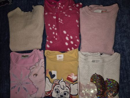 8x Mädchen Pullover Gr. 104