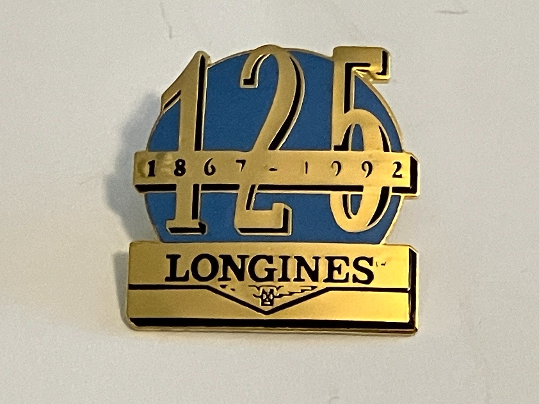 Placchette & Badge: 1 Pin Longines 125 Jahre – Usato da Basel venduto da djwwpp
