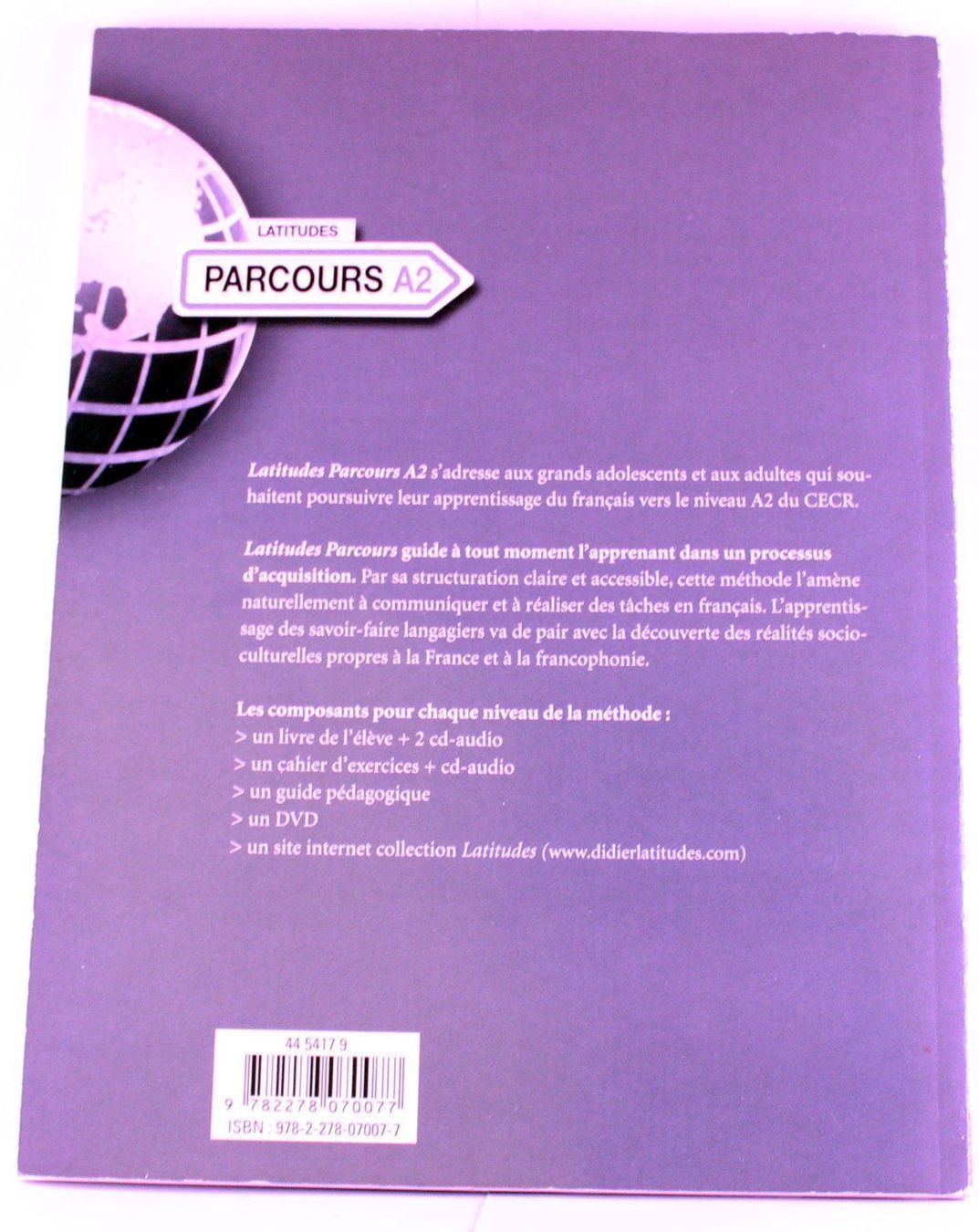Libri: Latitudes Parcours A2 Français – Usato da Genève venduto da CptEks 2
