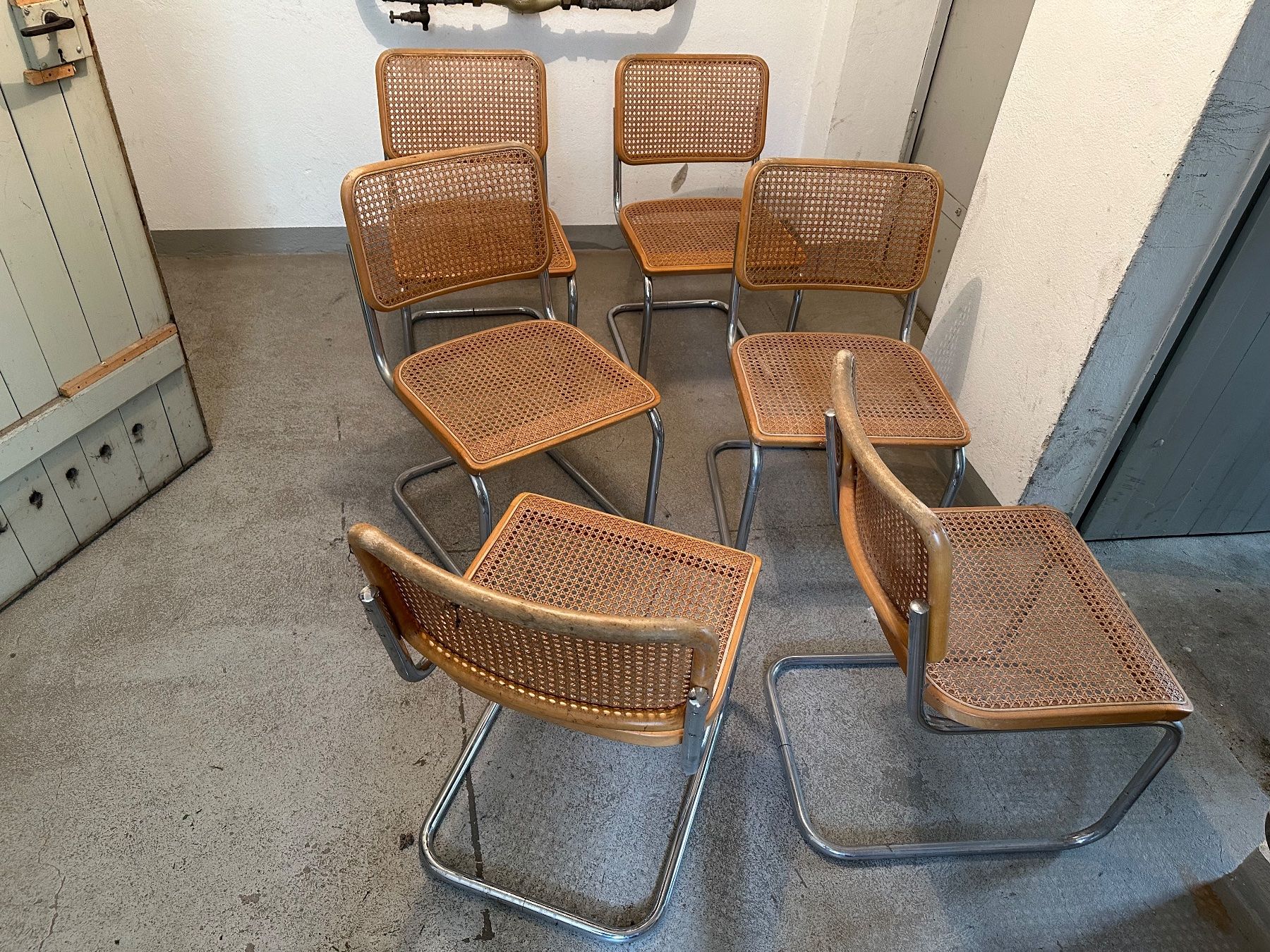 Thonet Stühle: 6 Freischwinger THONET – Gebraucht aus Münsingen von Sternsaphir64