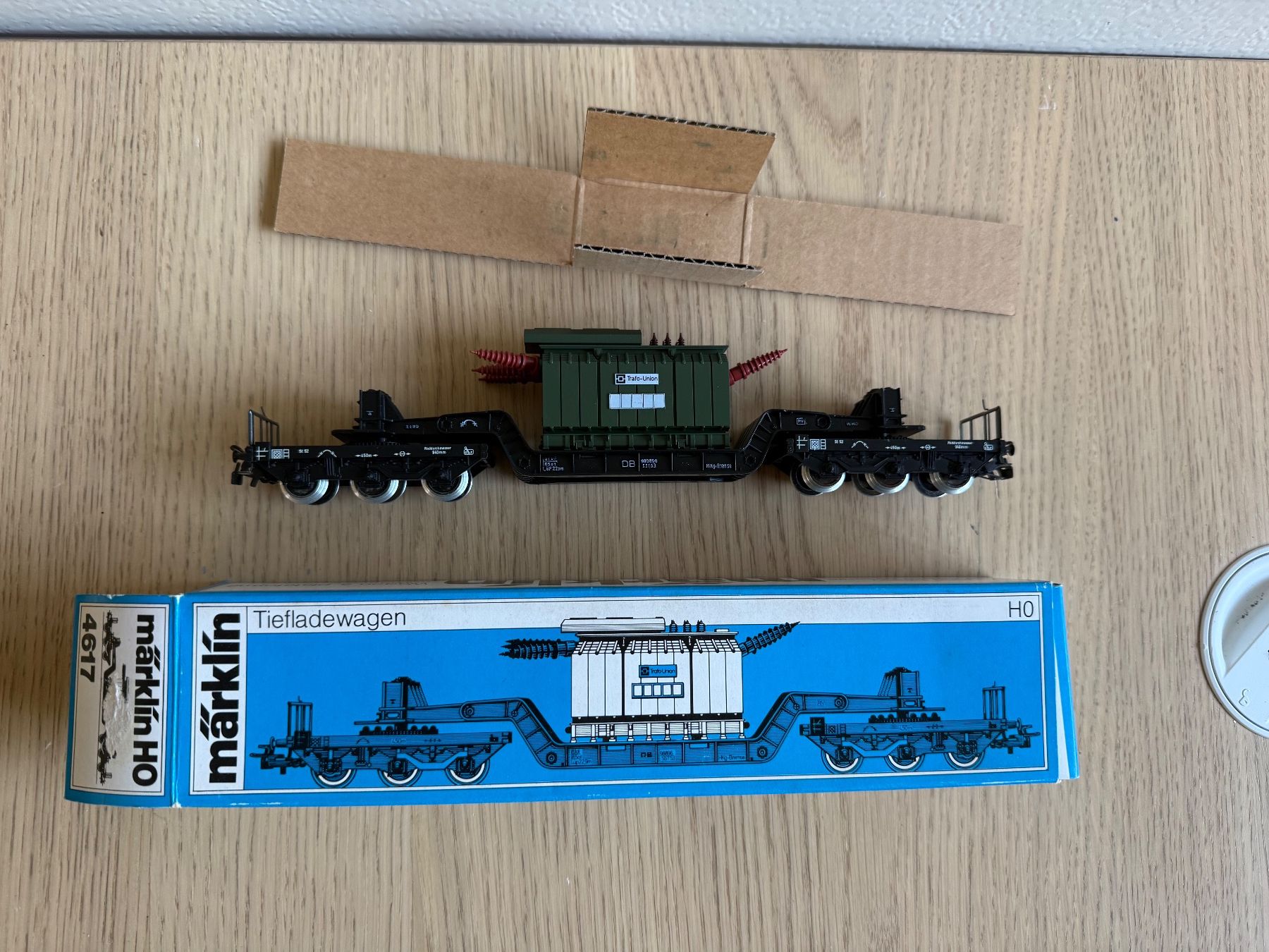 Märklin Modellini di ferrovie: Wagons Marklin 4617, 2x – Usato da Porrentruy venduto da inf_g26c
