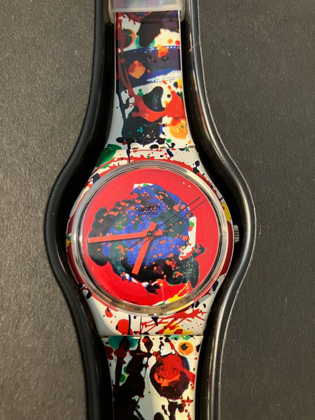 Swatch Montres: Swatch Sam Francis GZ 123 Neu – Neuf avec emballage d'origine à Aarwangen par concorde58 4