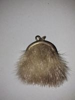 Vintage Pelz Portemonnaie / Mini Täschli SAMI Schweden