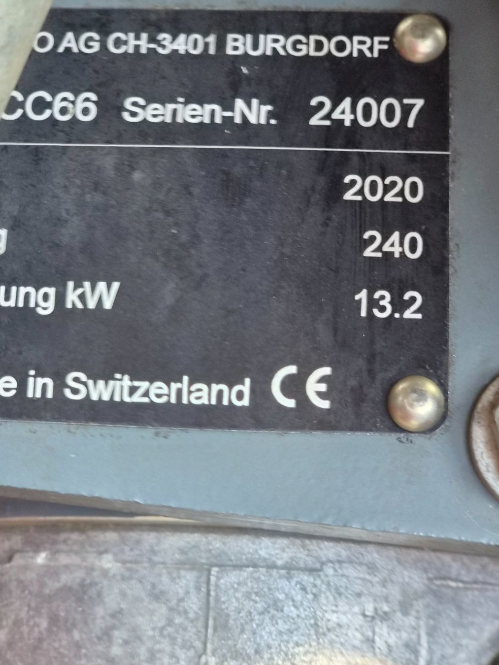 Aebi Tutte le macchine: Aebi CC 66 Motormäher – Usato da Hunzenschwil venduto da Tramex1958 3