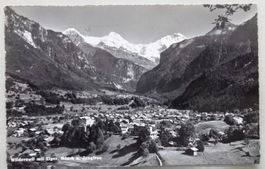 Wilderswil mit Eiger, Mönch u. Jungfrau