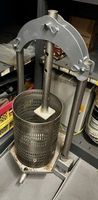 Obst/Frucht/Weinpresse aus Edelstahl