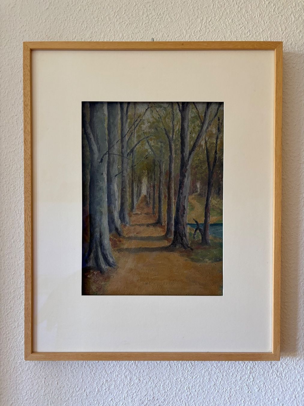 Poster & Bilder: Landschaftsbild: Baumallee – Gebraucht aus Fehraltorf von Othello97