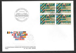 Eisenbahn Sonderbrief S. 786 Inteba Zürich 21.-23.4.1972