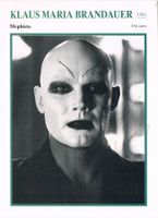 Klaus Maria Brandauer 1943- Autogramm signiert Foto 13x18cm