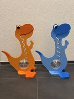 Spardose Dinosaurier orange und blau Dekoration Kinderzim...