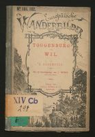 Toggenburg Wanderbild um 1890