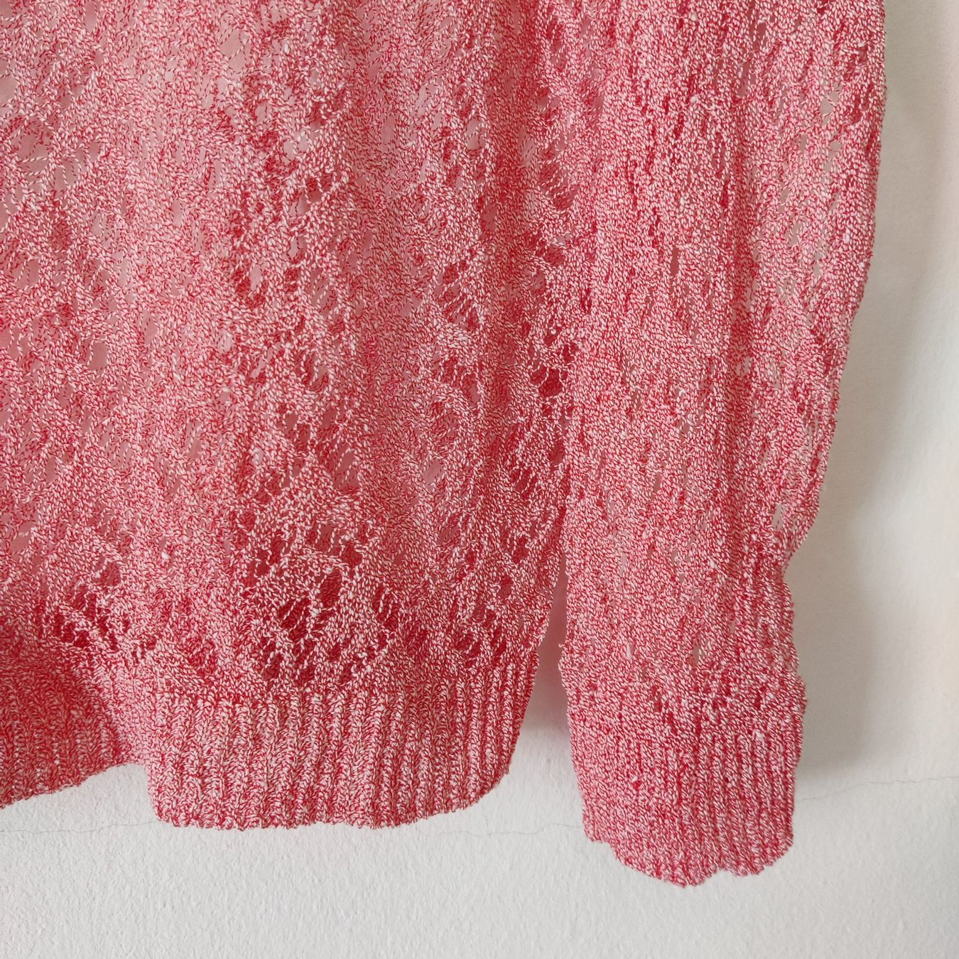 Stefanel Pullover & Sweatshirts: STEFANEL Häckel Pullover Netz-Shirt Pulli Apricot Gr.S – Gebraucht aus Winterthur von Lotusherz 2