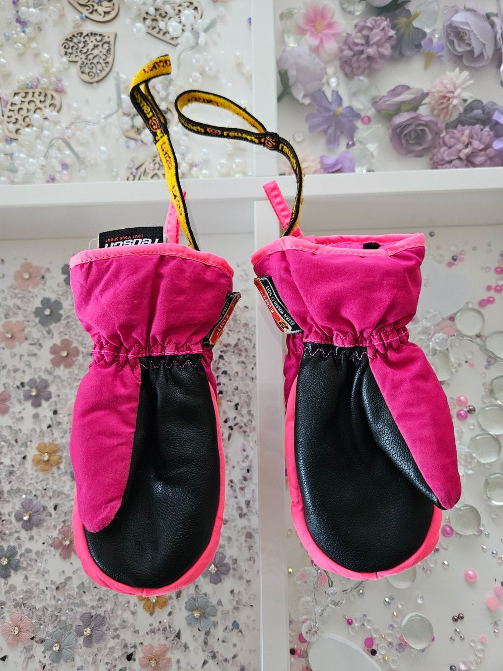 Reusch Guanti: Reusch Fäustlinge pink – Usato da Unterägeri venduto da Sleepbear 3