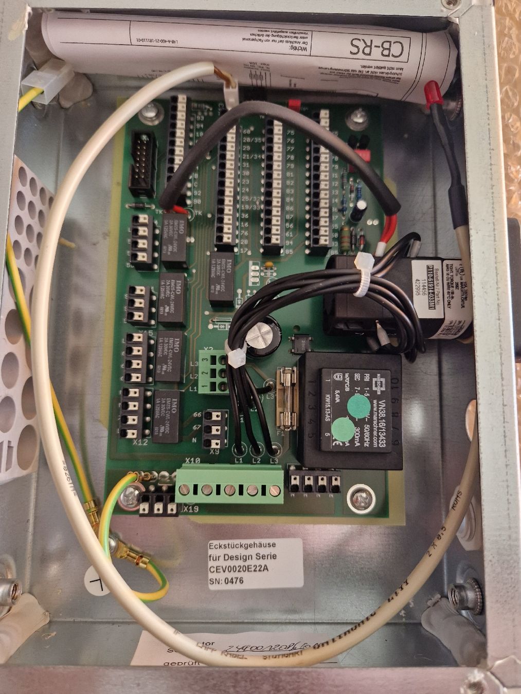 Componenti elettronici: Elektronikgehäuse CB-RS - Neu – Nuovo (secondo la descrizione) da Vogelsang AG venduto da villa9 3