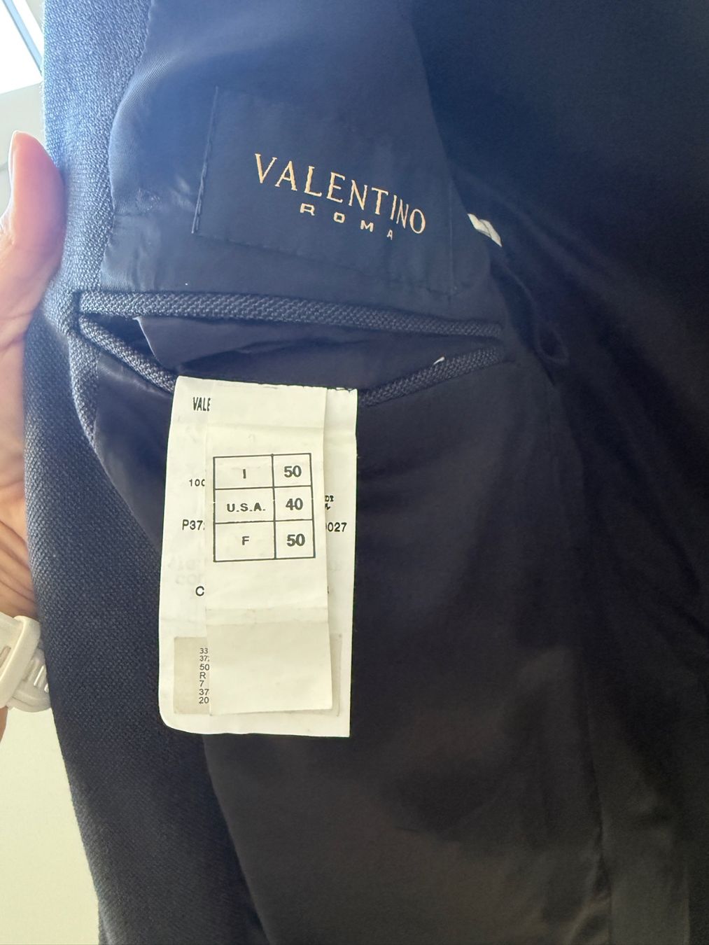 Valentino Giacche: Valentino Herren Sakko GR 50 – Usato da Wangen SZ venduto da case690 1