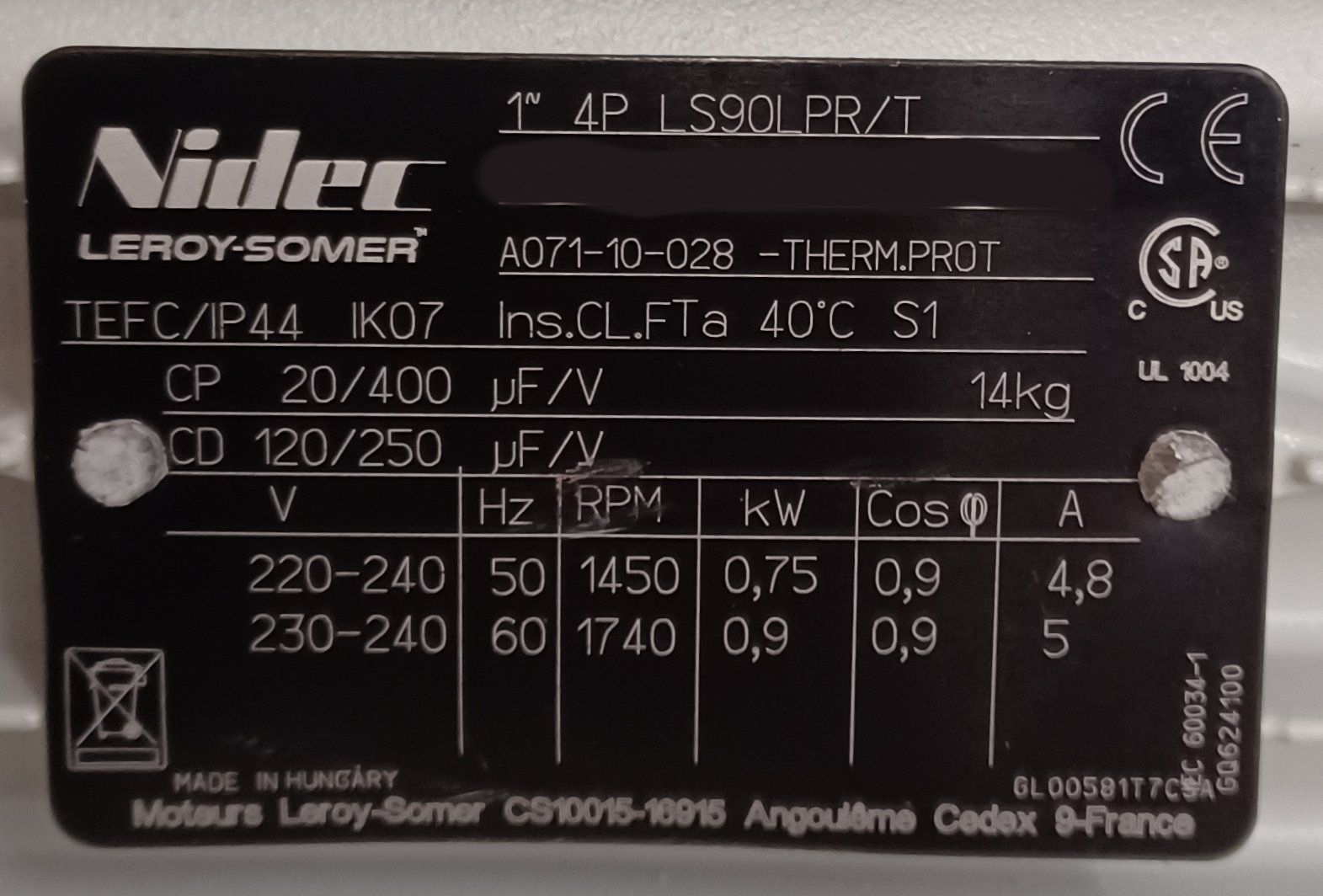 Accessori da laboratorio: Edwards 28 4P LS90LPR/T – Usato da Niederdorf venduto da LeptonAG_Labor 4