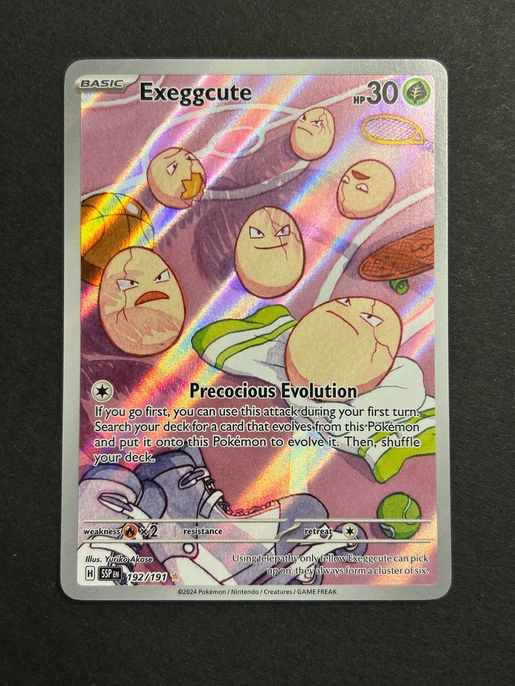 Pokémon Carte collezionabili: Exeggcute IR Pokemon Surging Sparks – Usato da Herrliberg venduto da pokehool