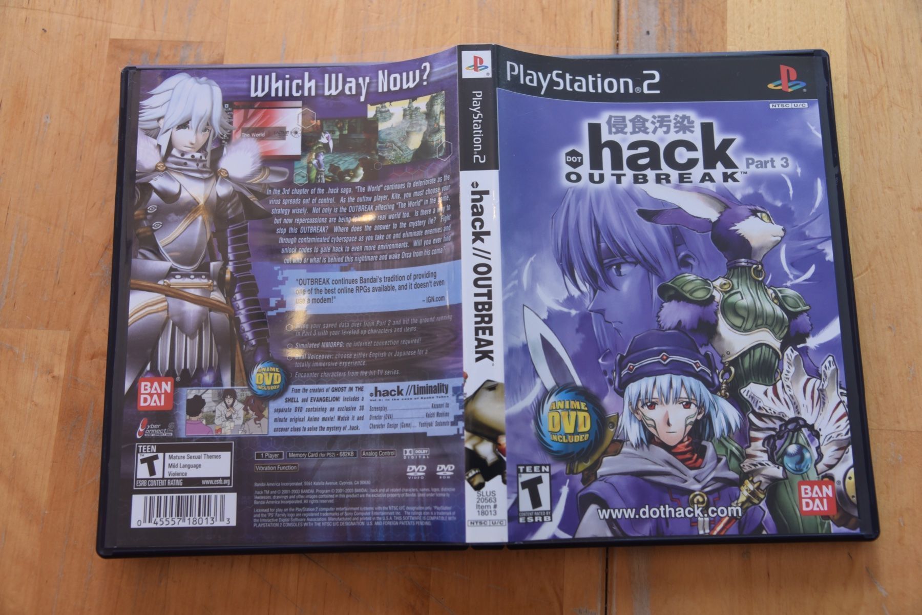 Spiele: .hack Outbreak (CIB) – Gebraucht aus Frenkendorf von gelbeZinnie