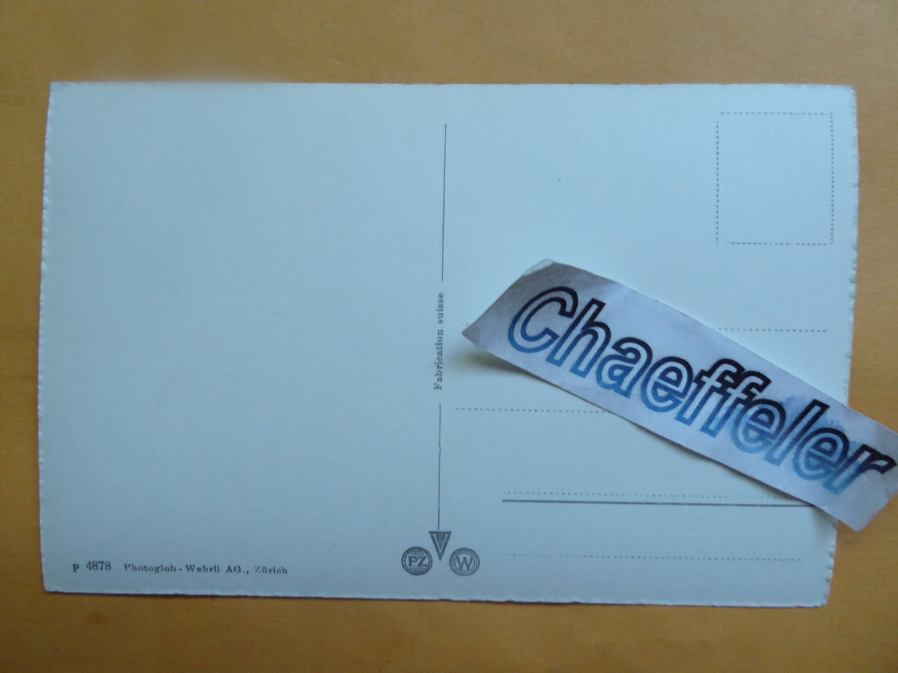 Cartoline postali: Seelisberg mit Vierwaldstättersee und – Nuovo (secondo la descrizione) da Zürich venduto da Chaeffeler 1