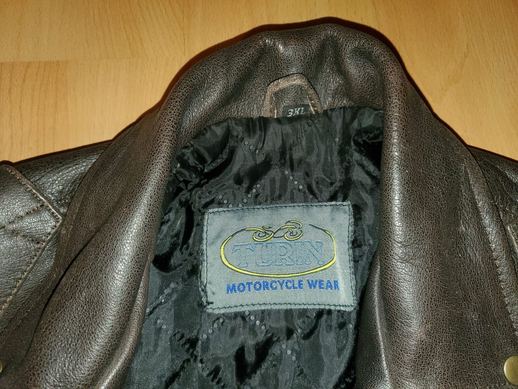 Giacche: Motorradjacke, Leder, dunkelbraun – Usato da Wiezikon b.Sirnach venduto da Bb7 3